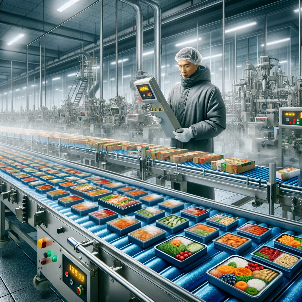 Emballage Industriel des Aliments Surgelés