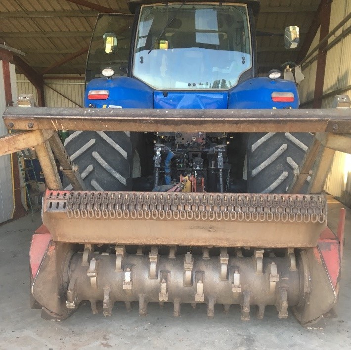 RED - Gyrobroyeur - équilibrage sur tracteur